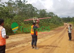 pemotretan udara tambang di kalimantan