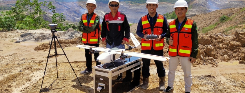 Pemetaan Area Pertambangan Menggunakan Nivo VTOL V2