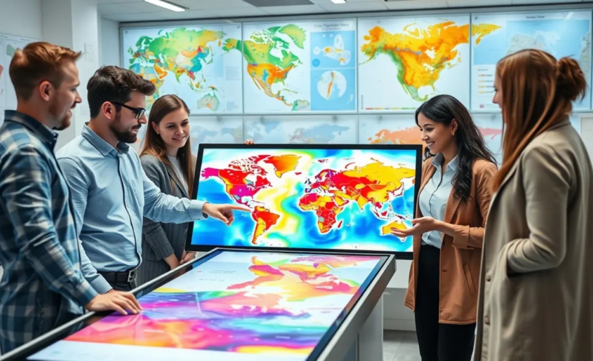 Jenis Peta Tematik Indonesia Contoh Kegunaan Visualisasi Data